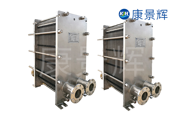 2臺316L不銹鋼板式換熱器準備發(fā)貨